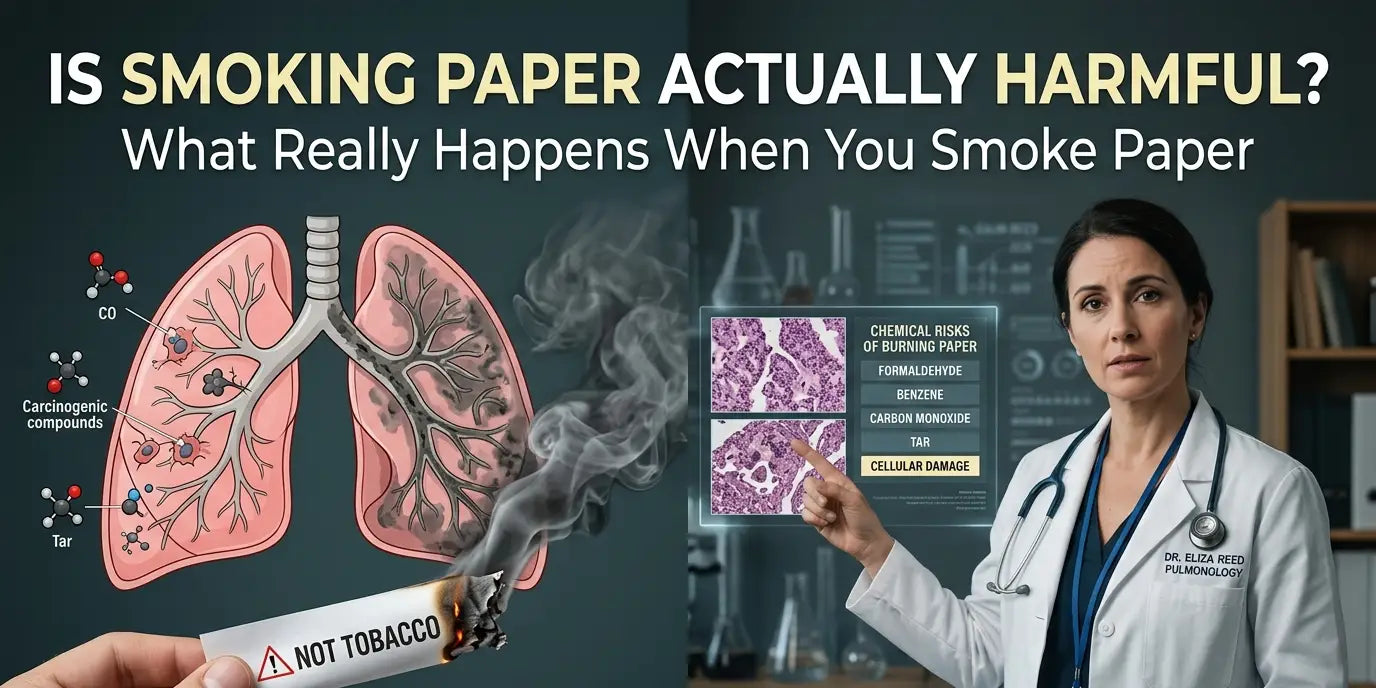 Is Smoking Paper Actually Harmful? What Really Happens When You Smoke Paper