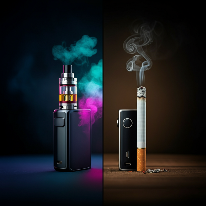 Vaping vs. Smoking: Cost, Health, and Lifestyle Comparisons