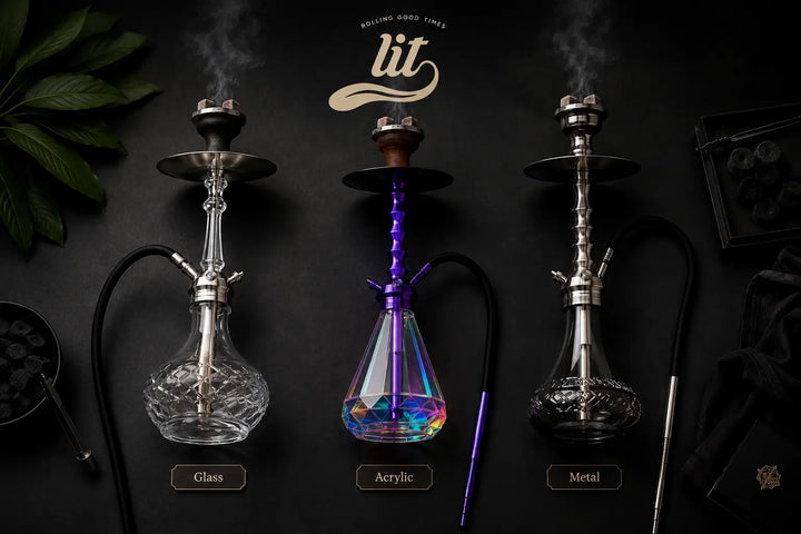 Best Hookah in India 2026 – Glass vs Acrylic vs Metal (Complete Buyer's Guide)