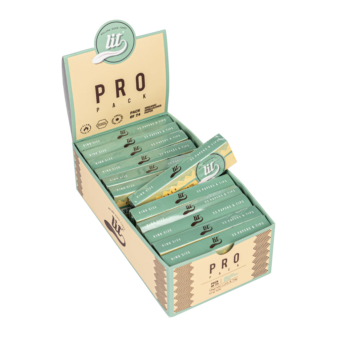 PRO PACK BROWN ROLLING PAPER