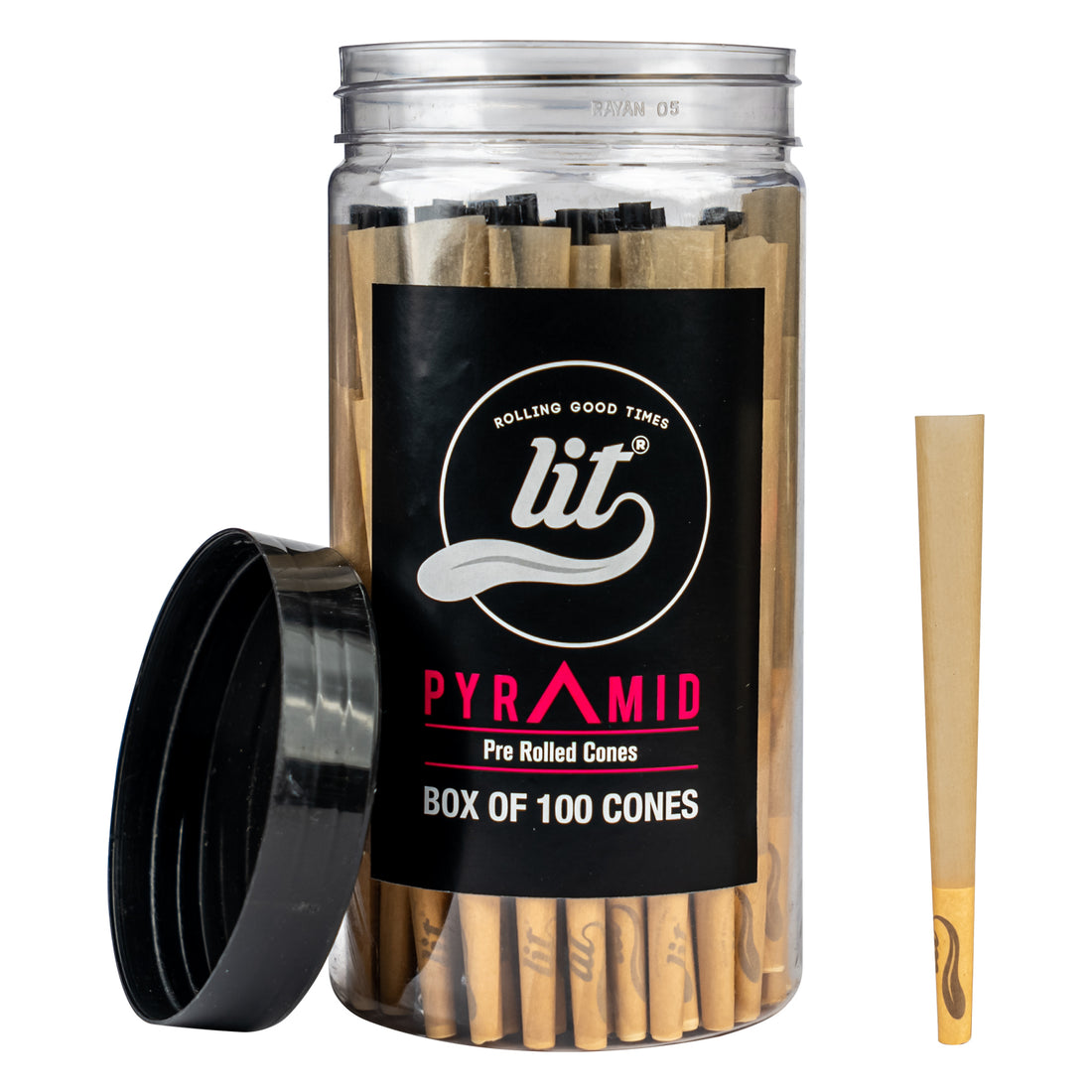 CONE JAR BROWN (100 PRE-ROLLS)