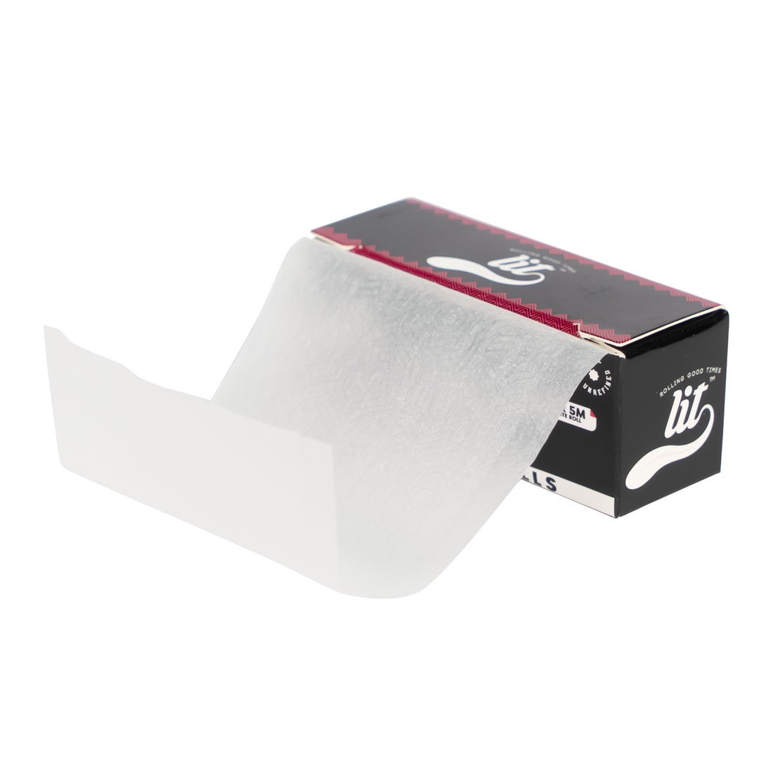 LIT WIDE ROLLS – Organic White Rolling paper roll • 54mm x 5M