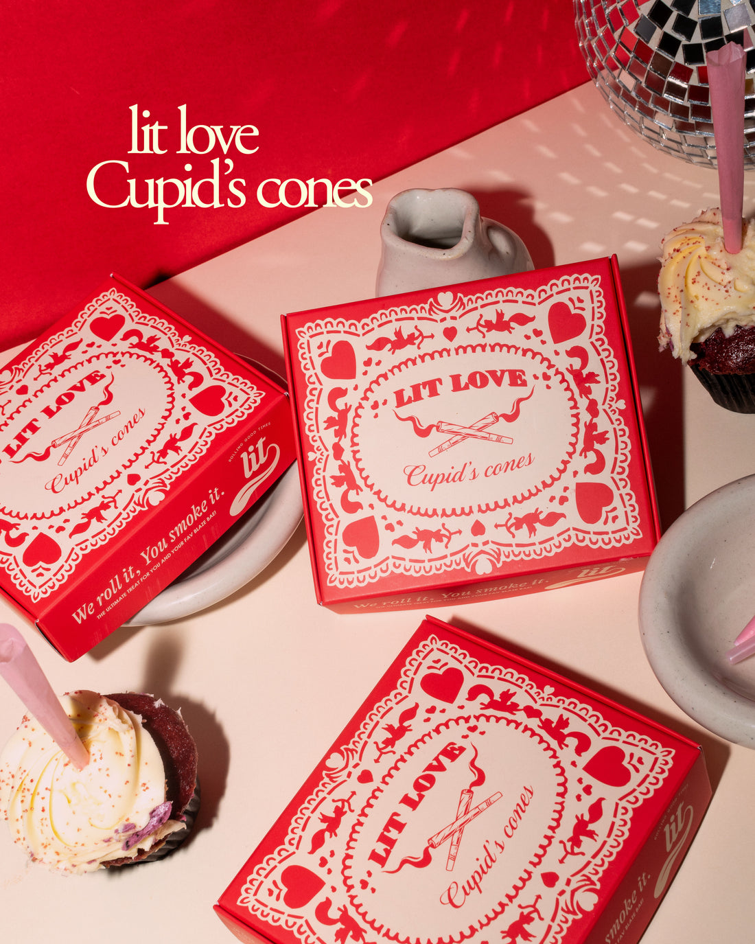 LIT LOVE ROLL: CUPID’S CONES