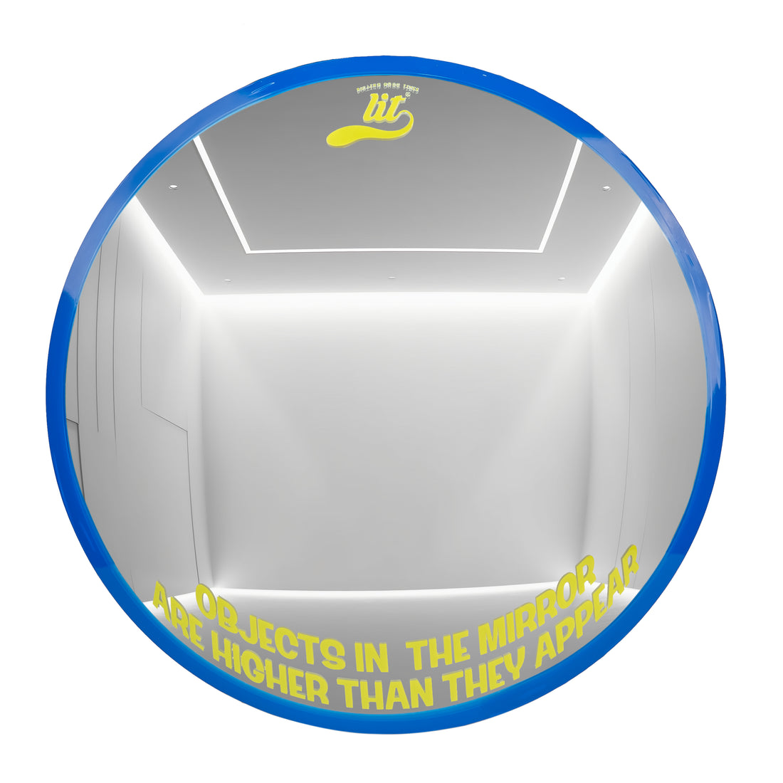 HIGHER THAN THEY APPEAR CONVEX MIRROR