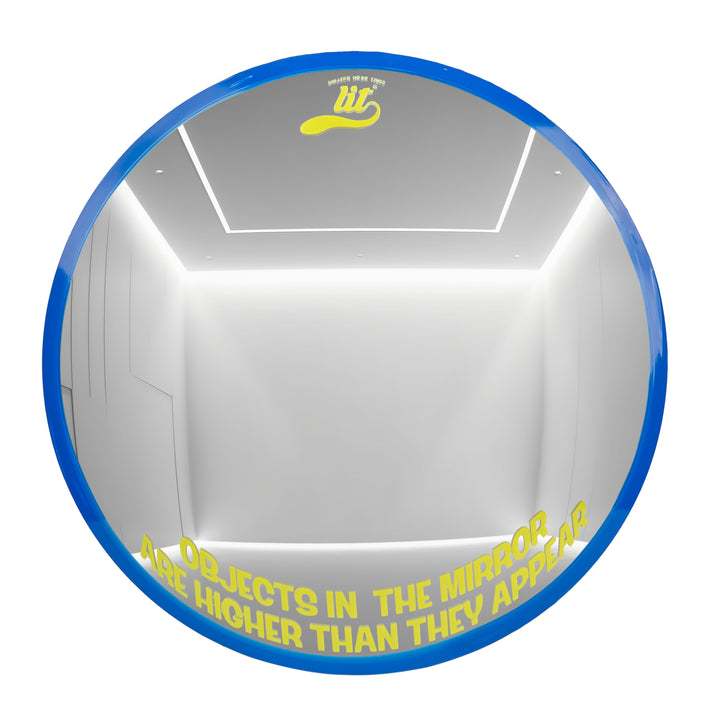 HIGHER THAN THEY APPEAR CONVEX MIRROR