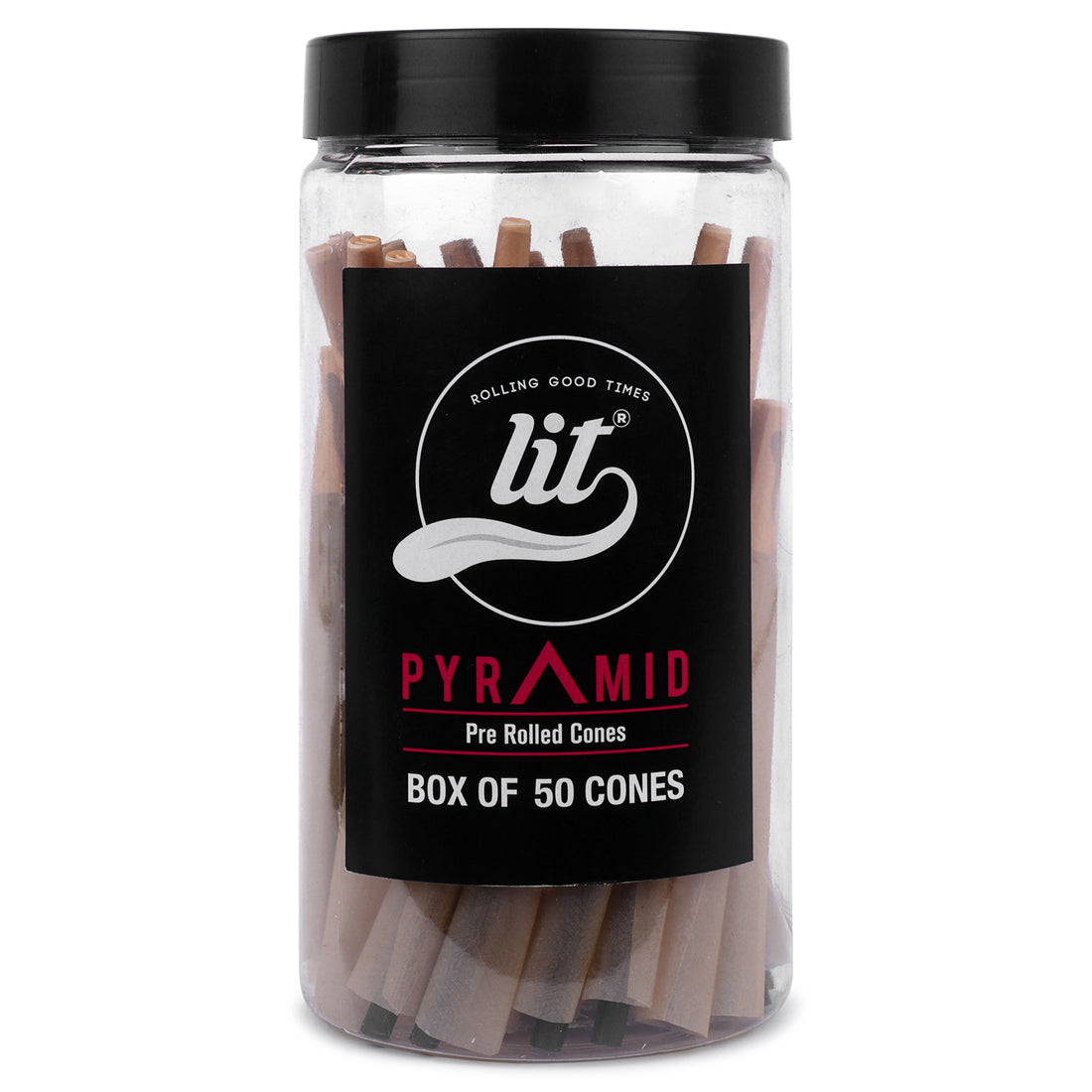 CONE JAR BROWN (50 PRE-ROLLS)