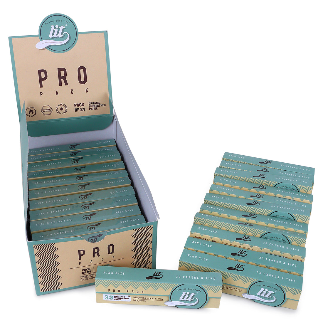 PRO PACK BROWN ROLLING PAPER