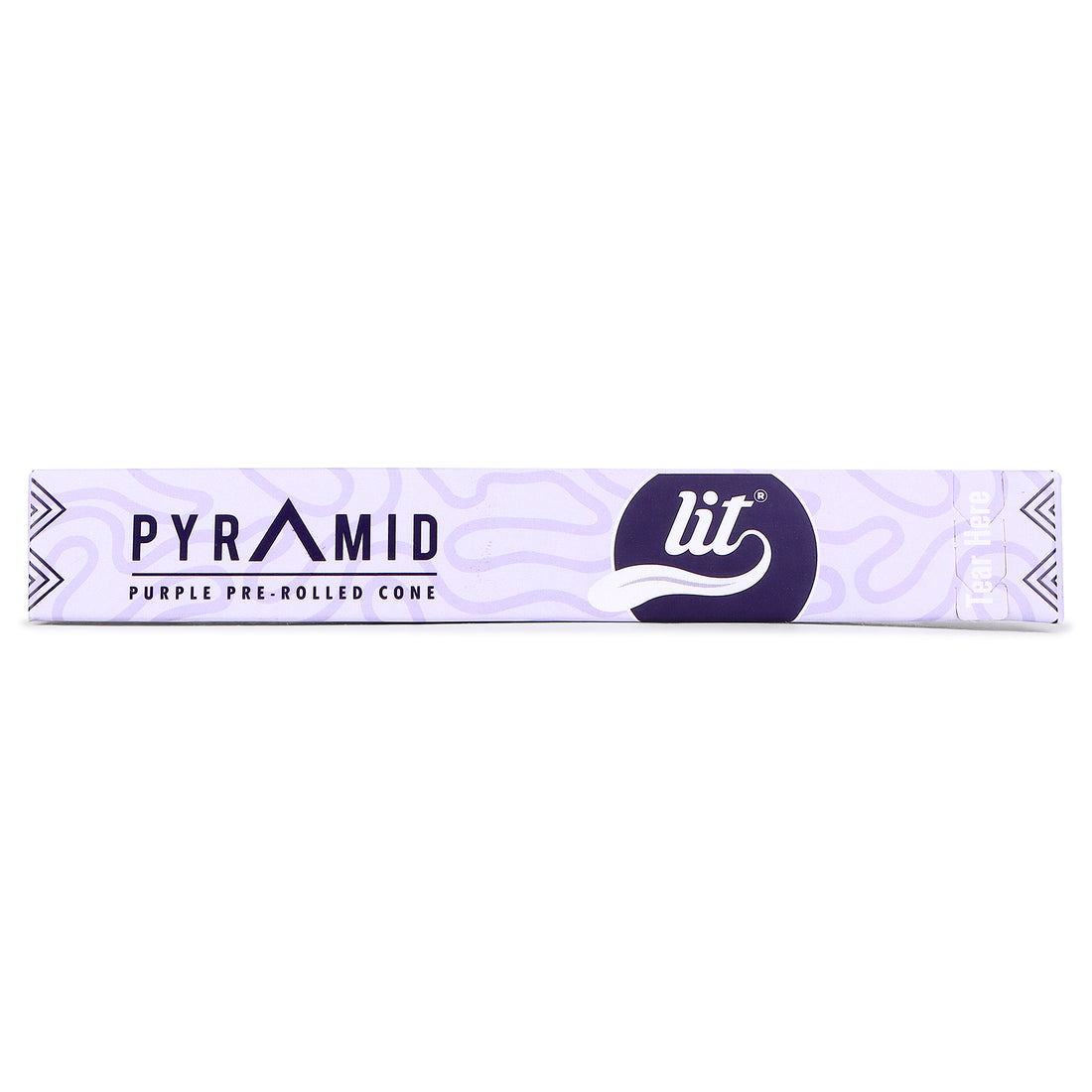 LIT PYRAMID PURPLE PRE ROLLED CONE