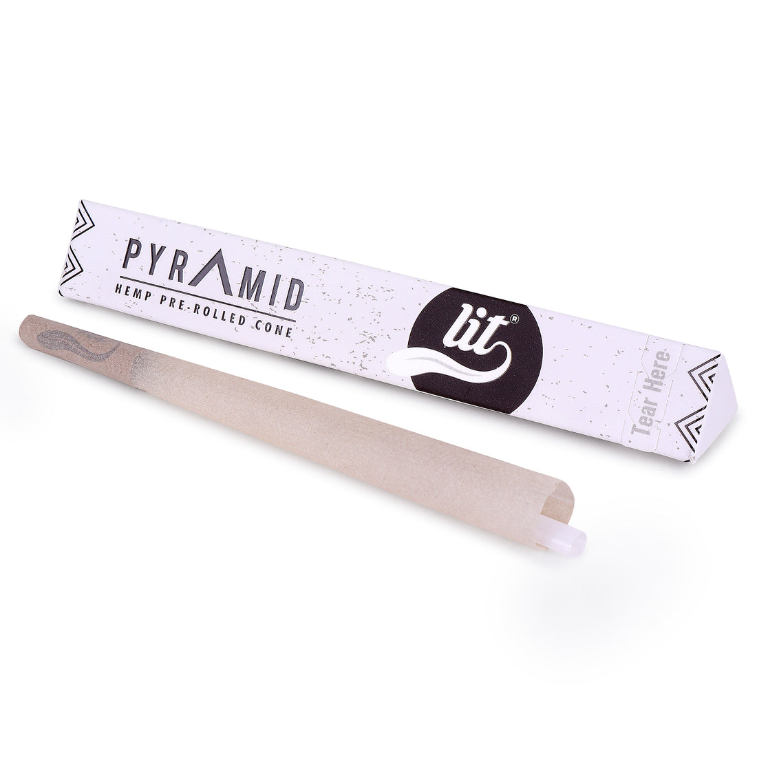 LIT PYRAMID HEMP PRE ROLLED CONE