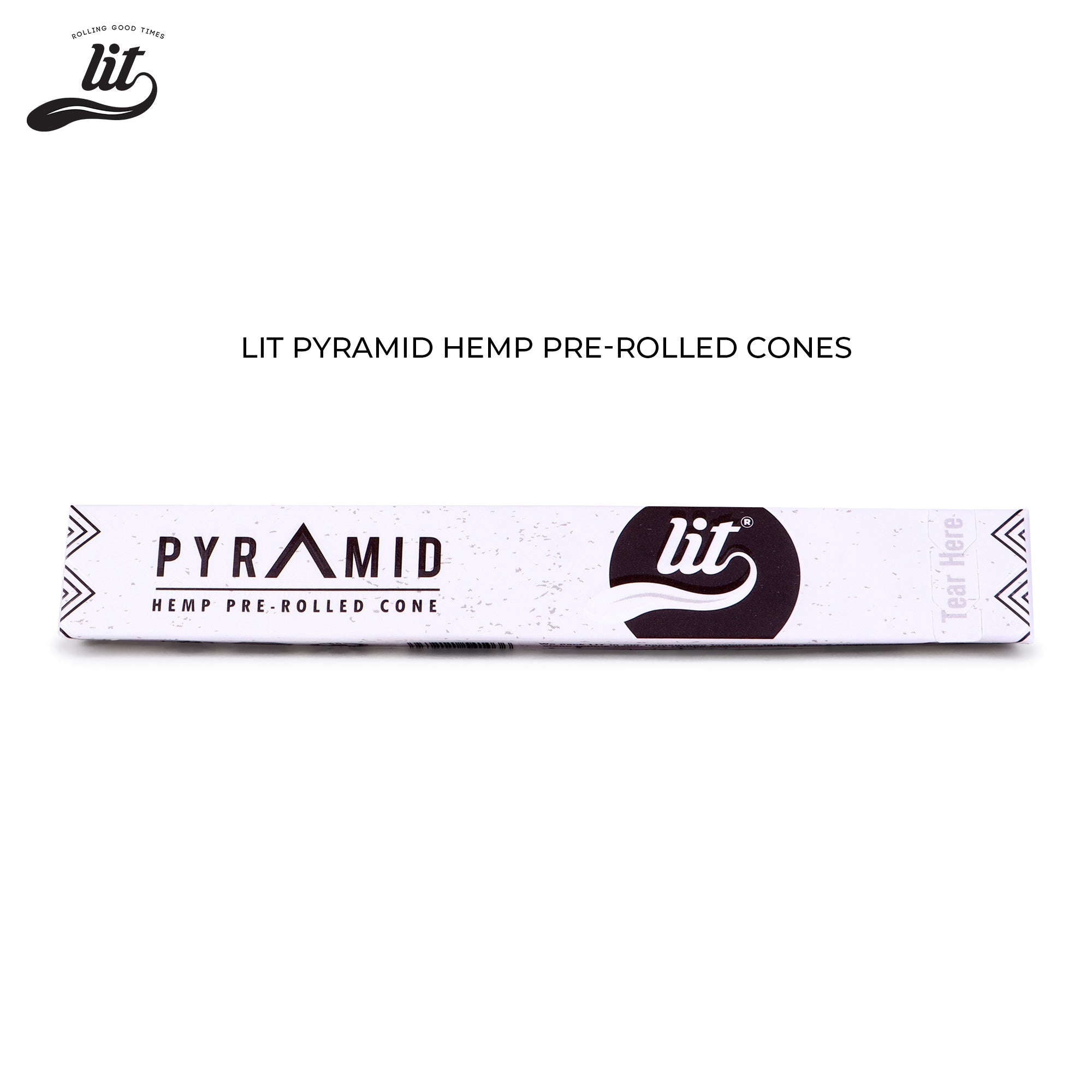 LIT PYRAMID HEMP PRE ROLLED CONE
