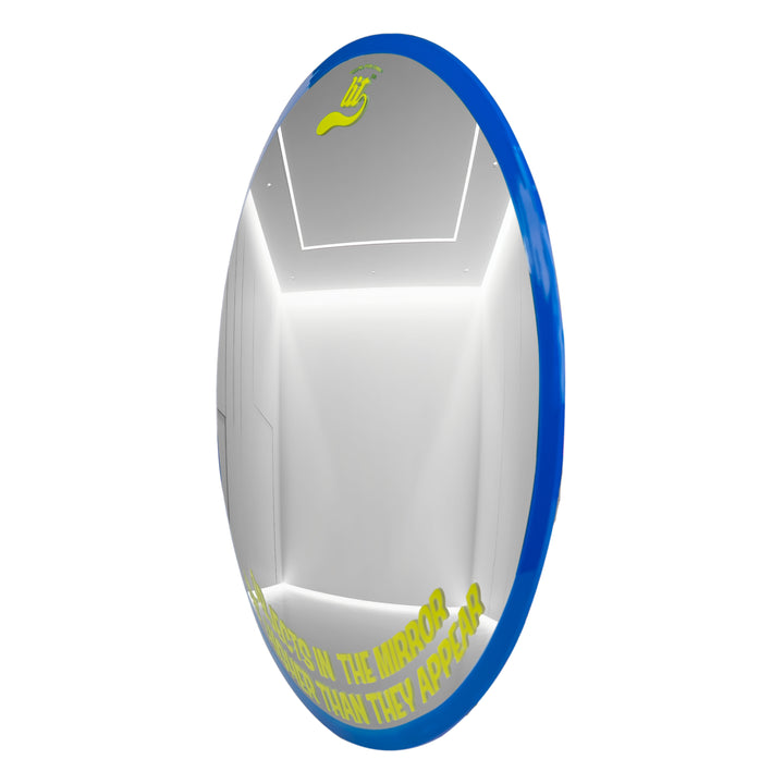 HIGHER THAN THEY APPEAR CONVEX MIRROR