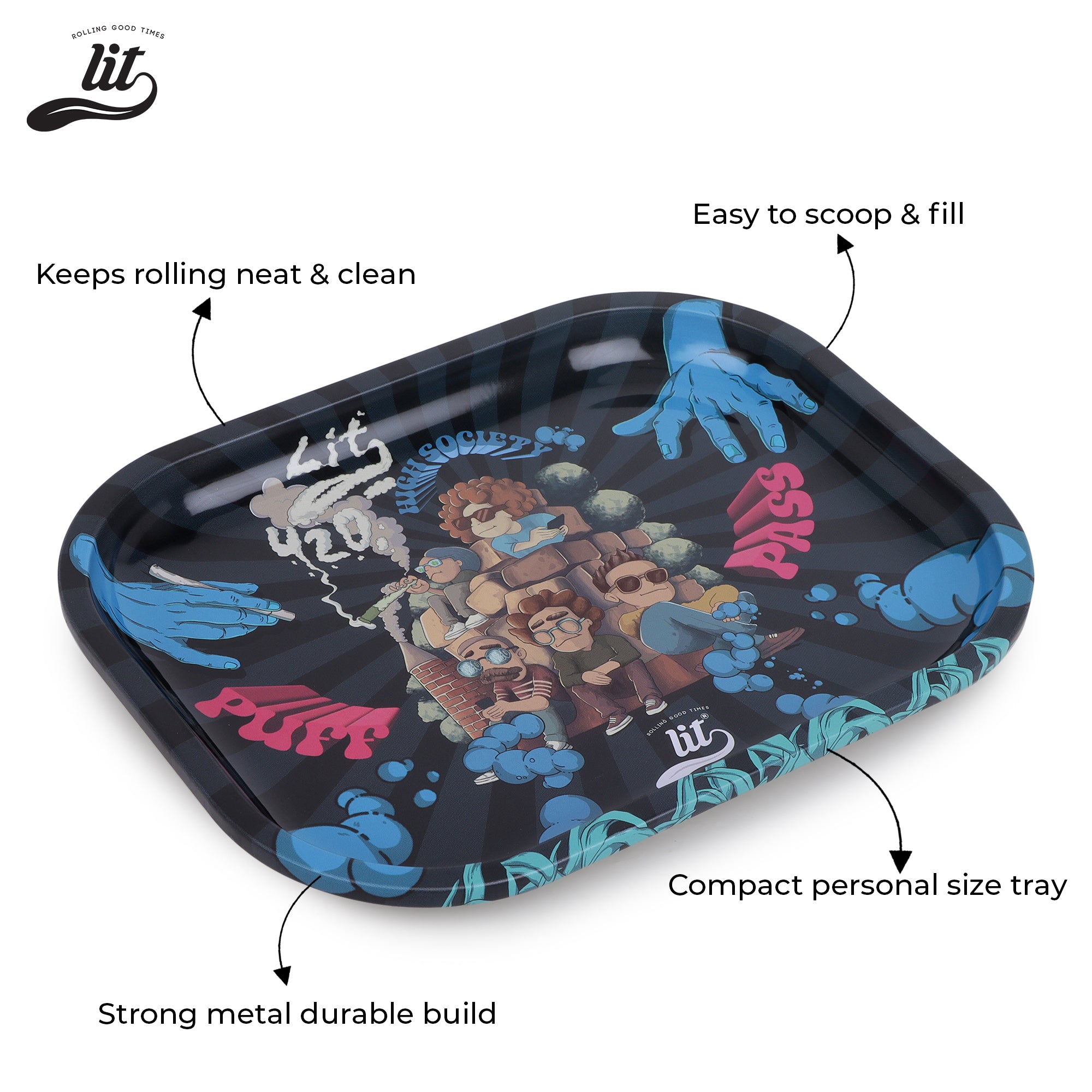 LIT ROLLING TRAY