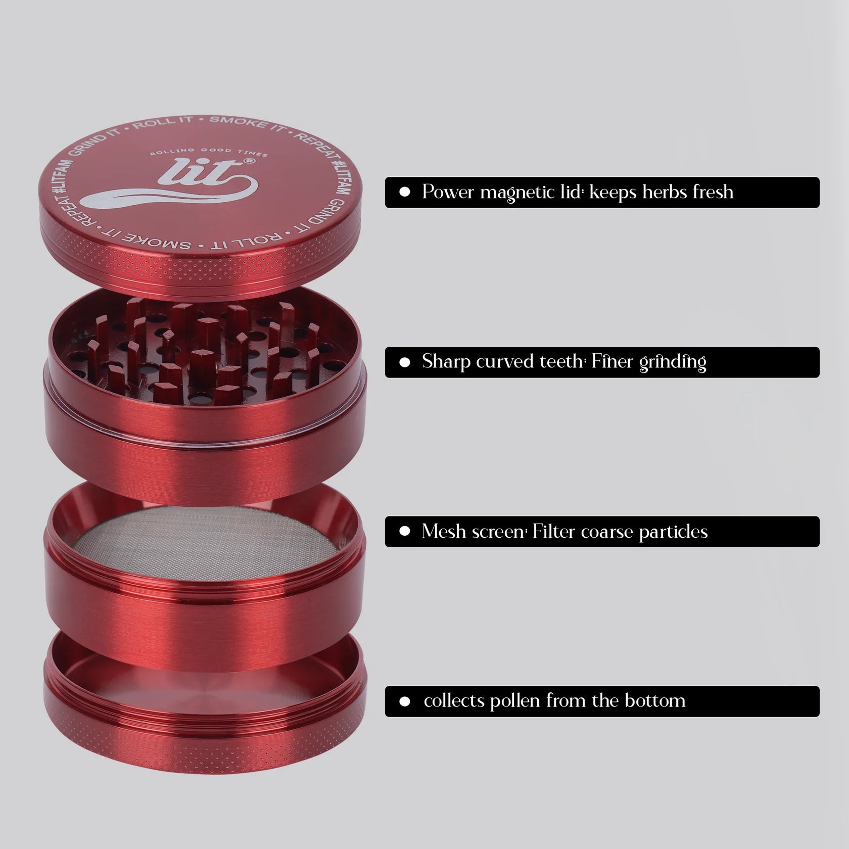 63MM METAL HERB GRINDER
