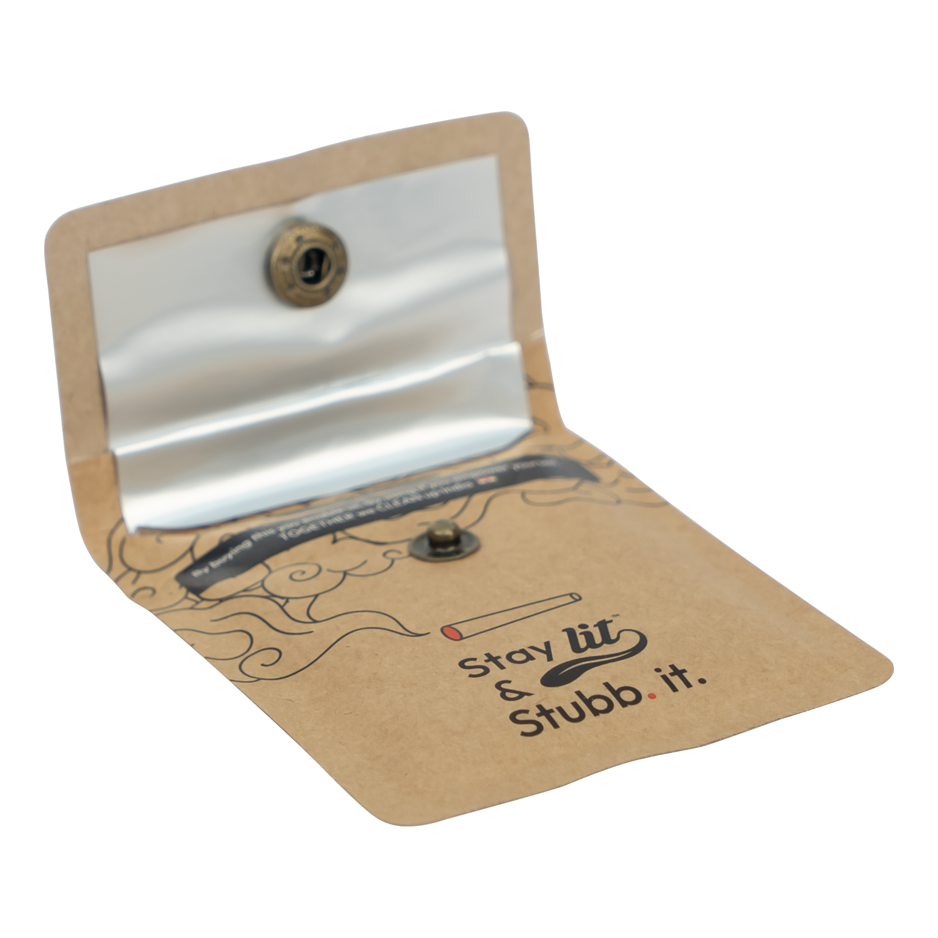 Lit x Stubb Pocket Ashtray