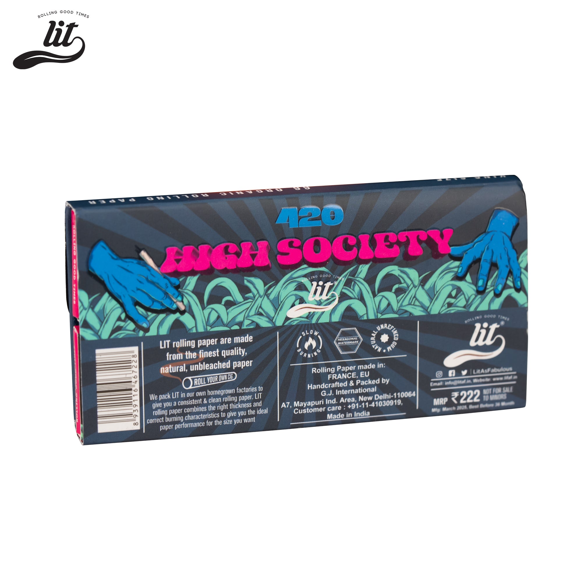 LIT 420 DOUBLE BOOKLET PACK