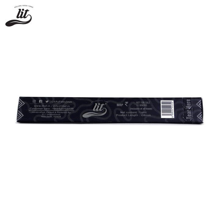 LIT PYRAMID BLACK PRE ROLLED CONE!