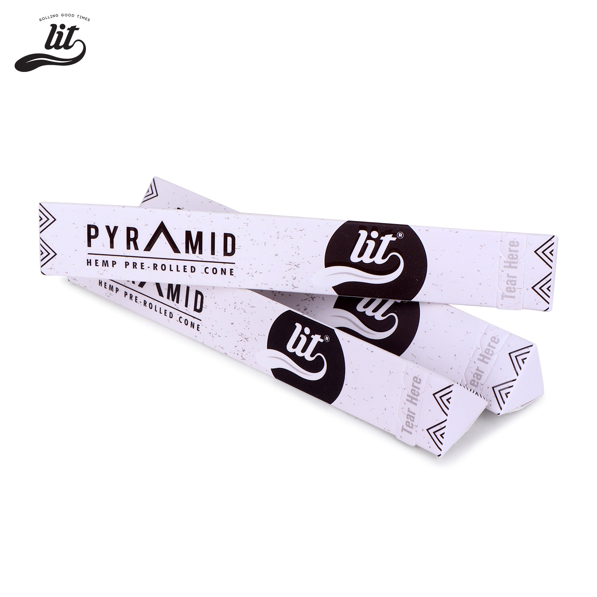 LIT PYRAMID HEMP PRE ROLLED CONE