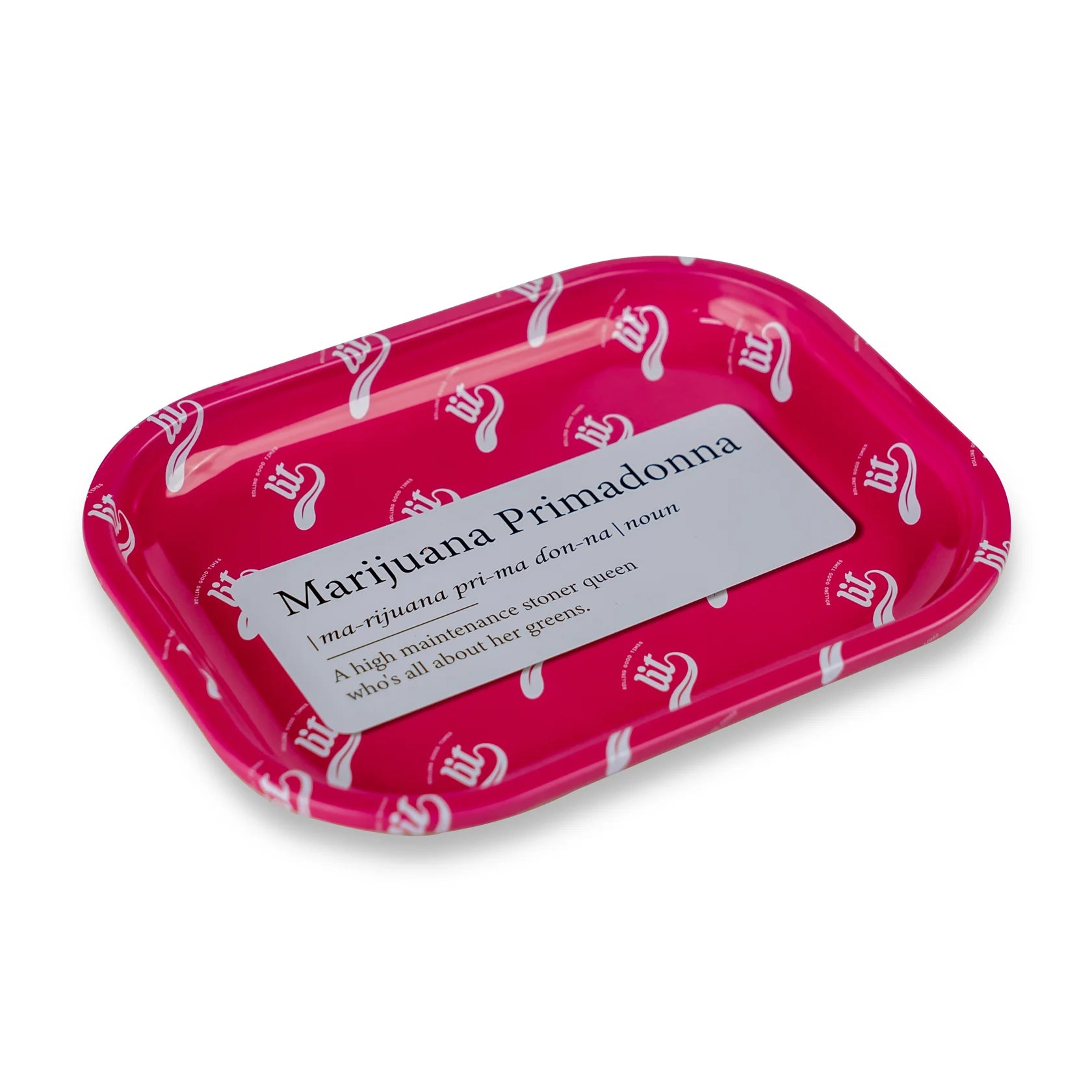 LIT METAL ROLLING TRAY