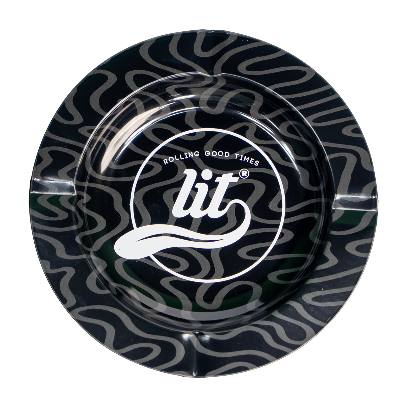 LIT Rolling Metal Ashtray