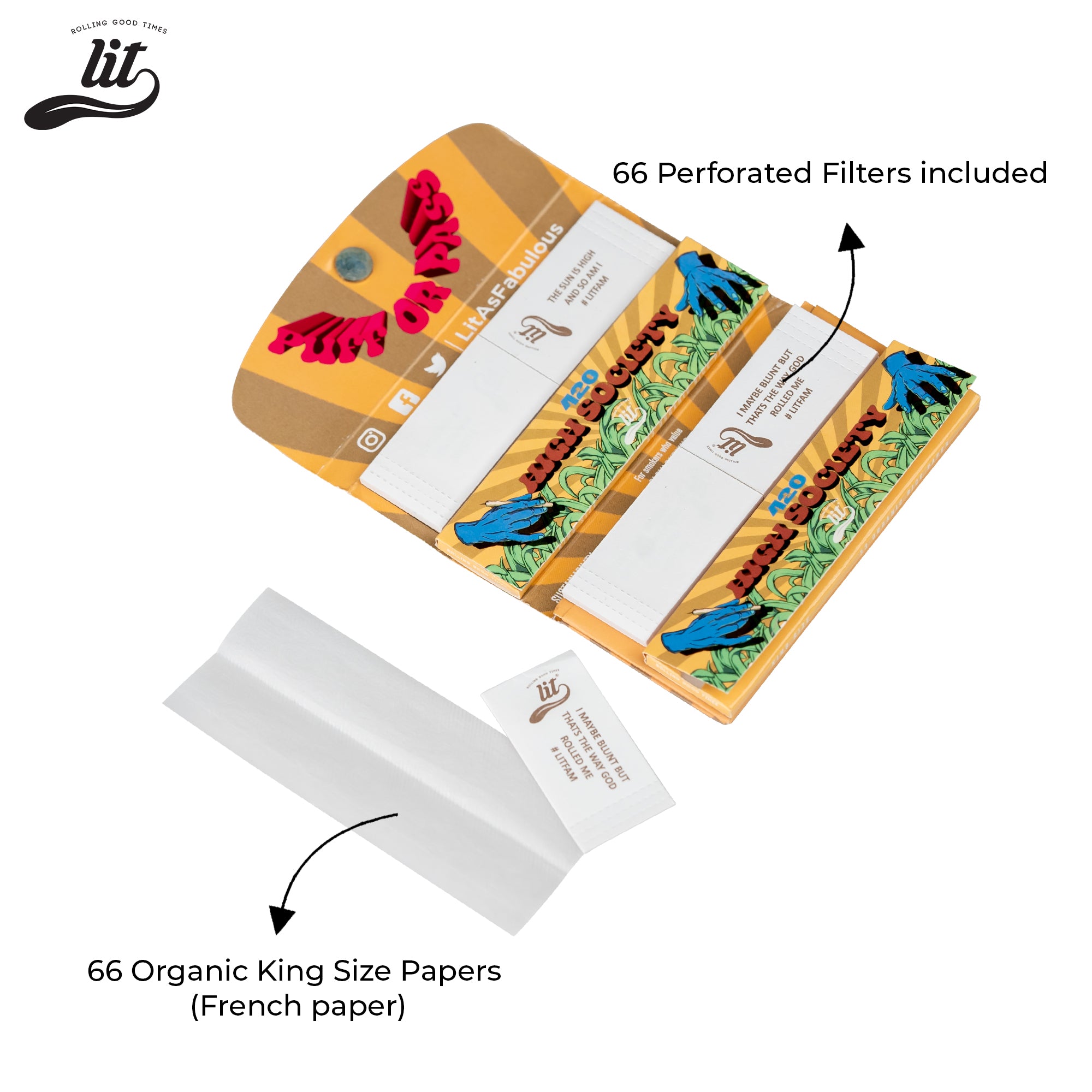 LIT 420 DOUBLE BOOKLET PACK