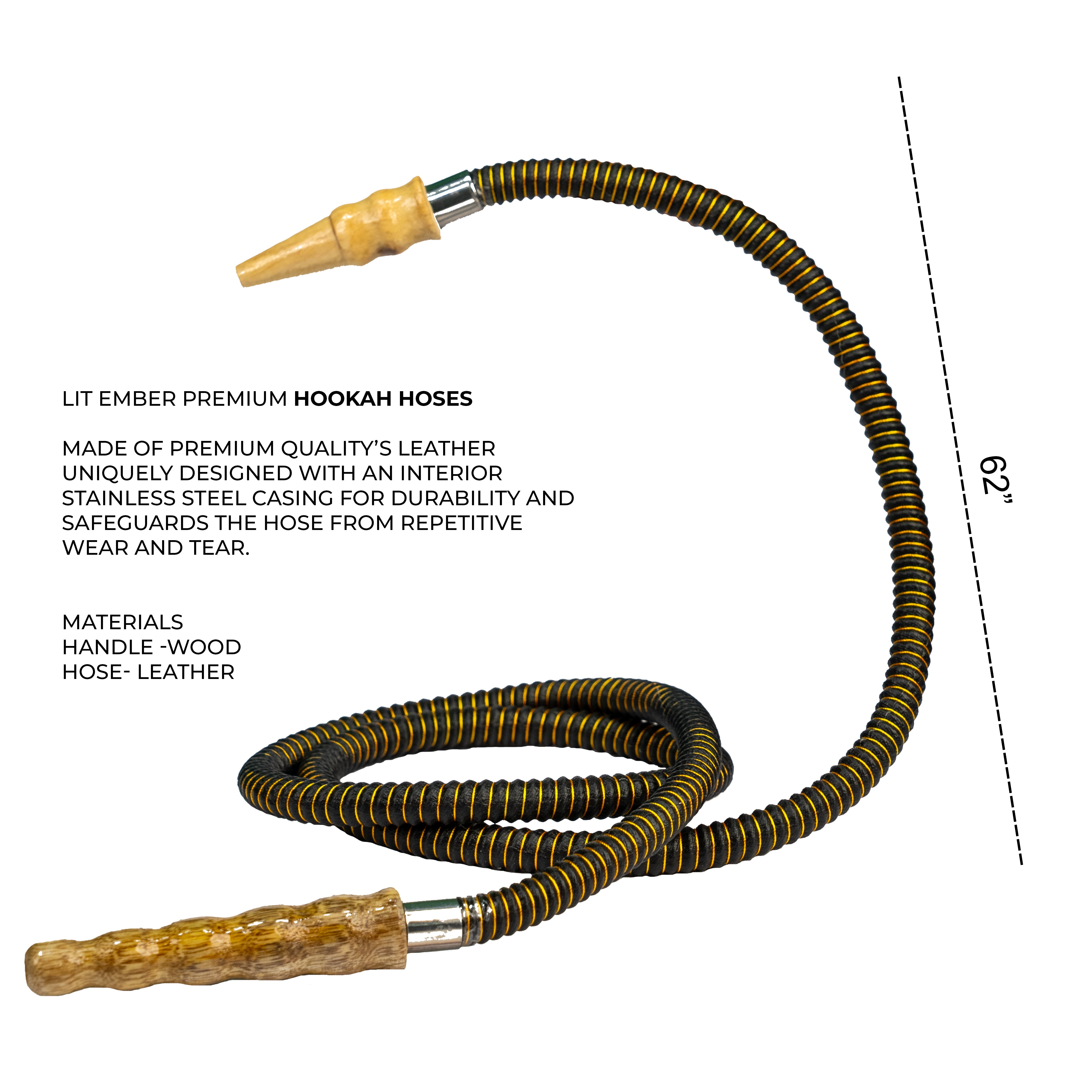 Lit Ember Premium Glass Hookah