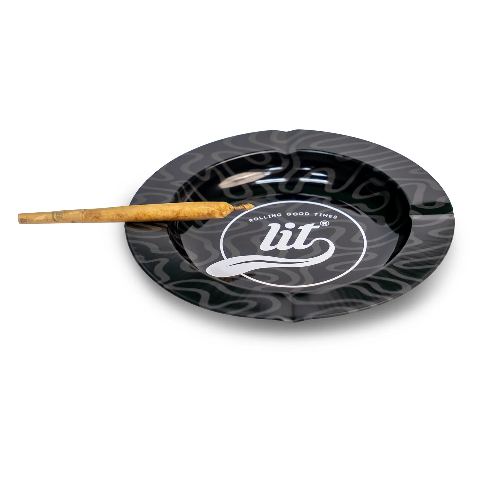 LIT Rolling Metal Ashtray