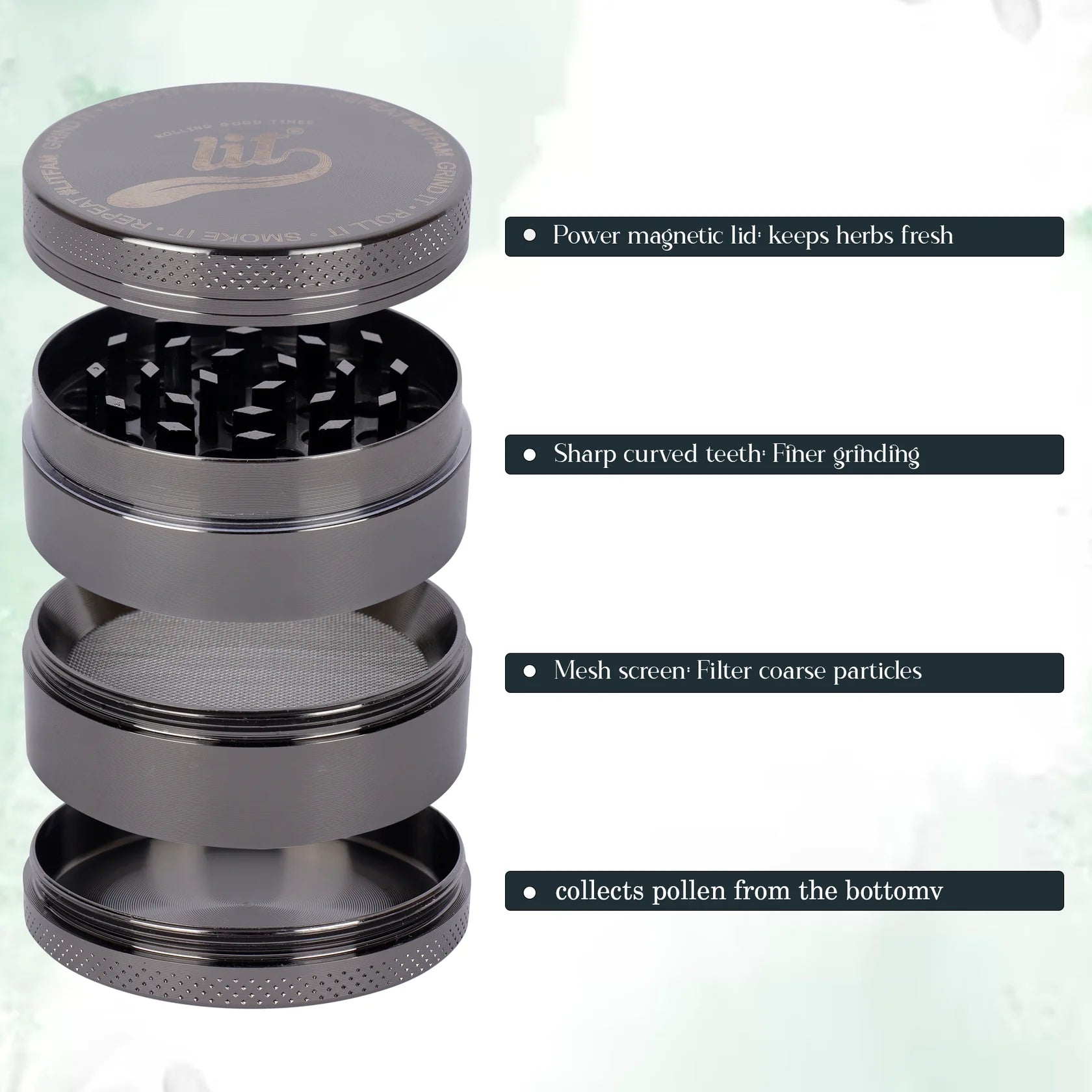 55MM METAL HERB GRINDER