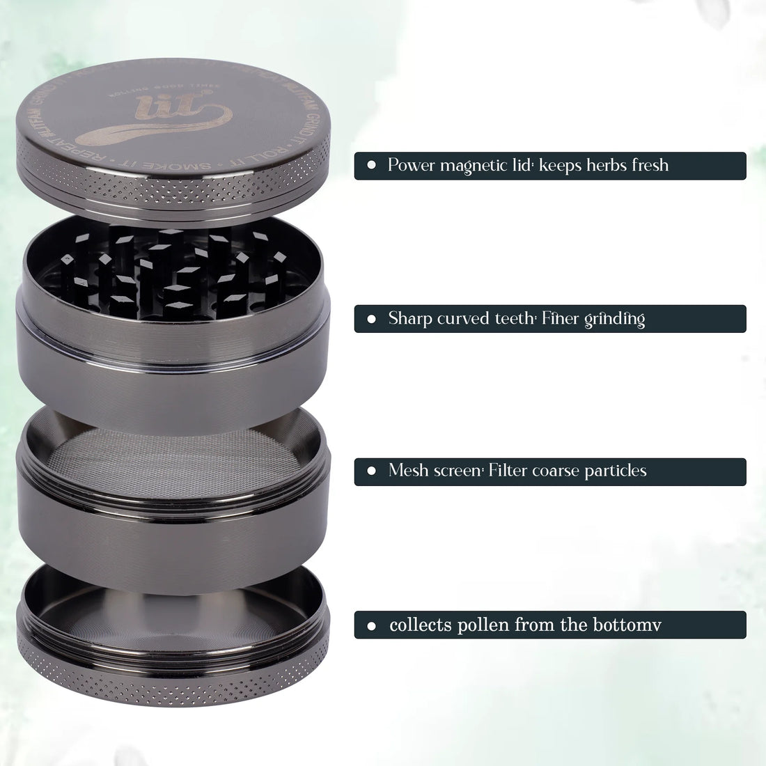 63MM METAL HERB GRINDER