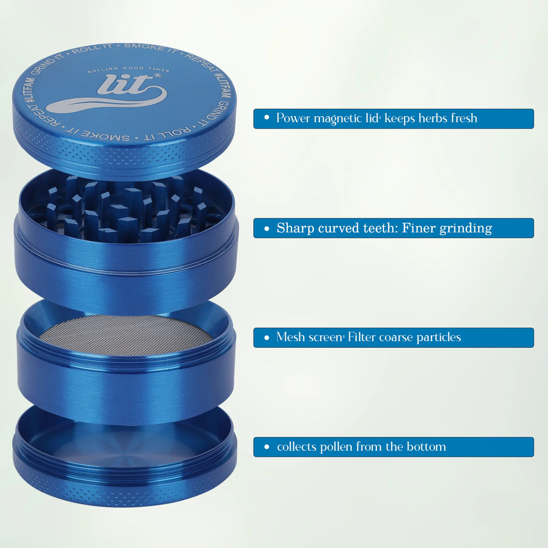 55MM METAL HERB GRINDER