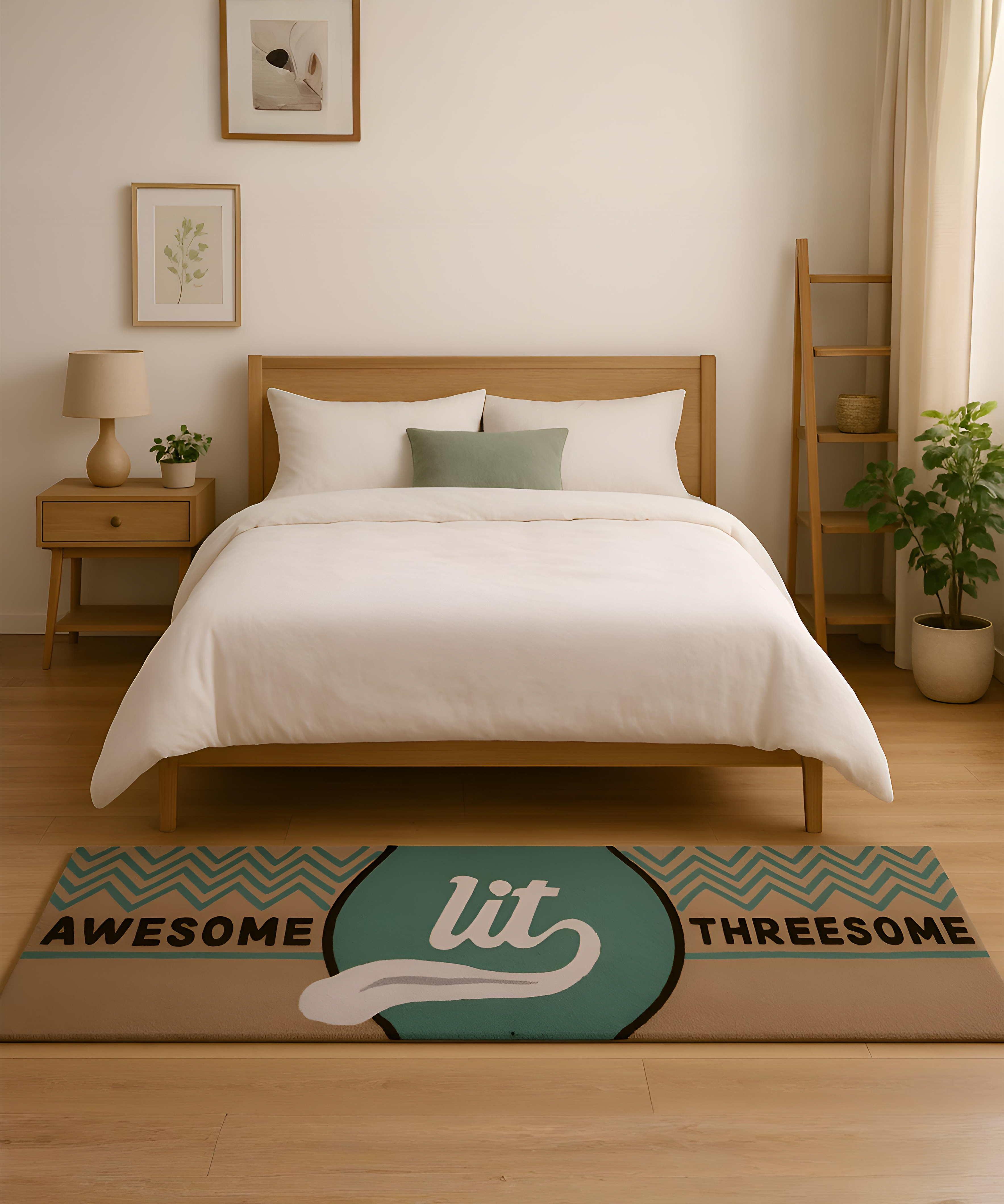 AWESOME THREESOME RUG