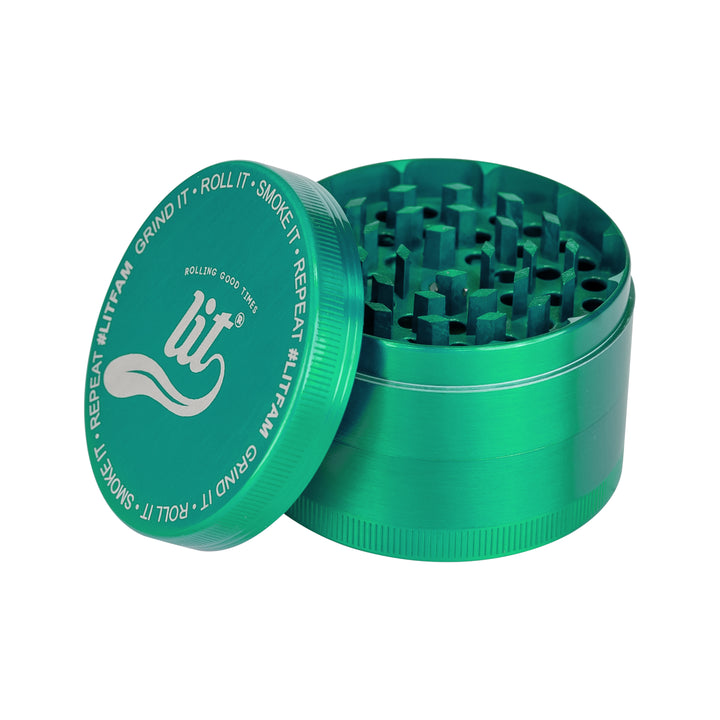 63MM GREEN METAL HERB GRINDER