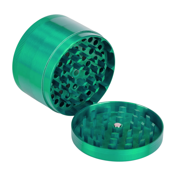 63MM GREEN METAL HERB GRINDER