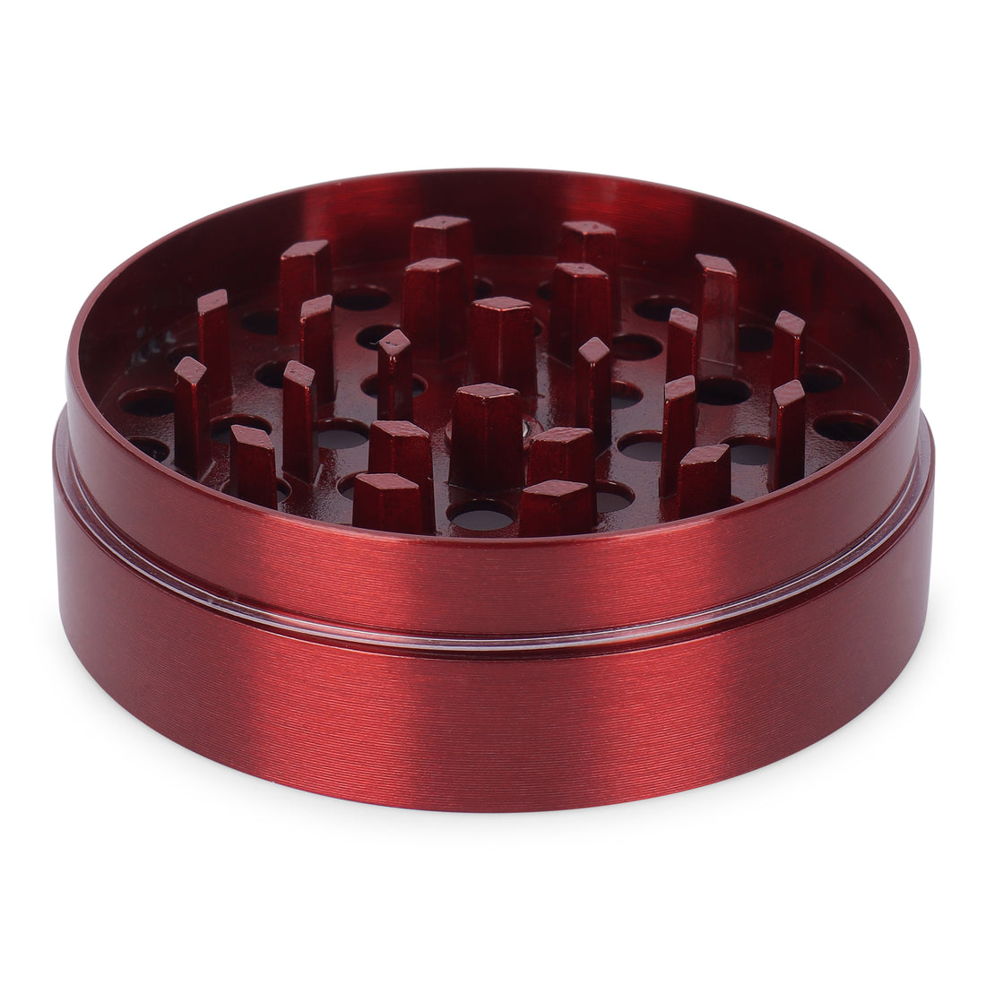 63MM RED METAL HERB GRINDER