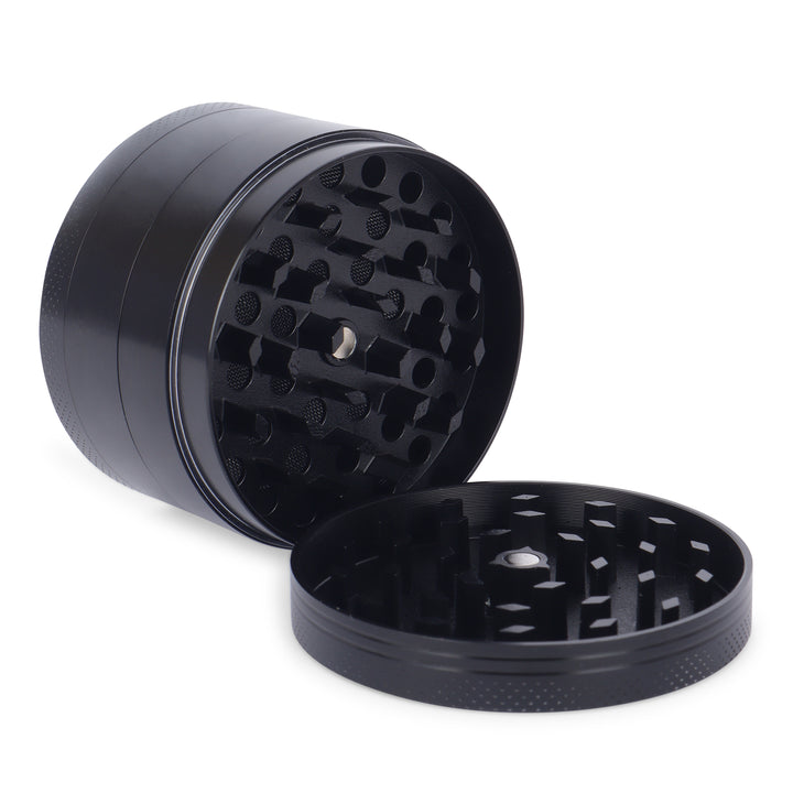 63MM BLACK METAL HERB GRINDER