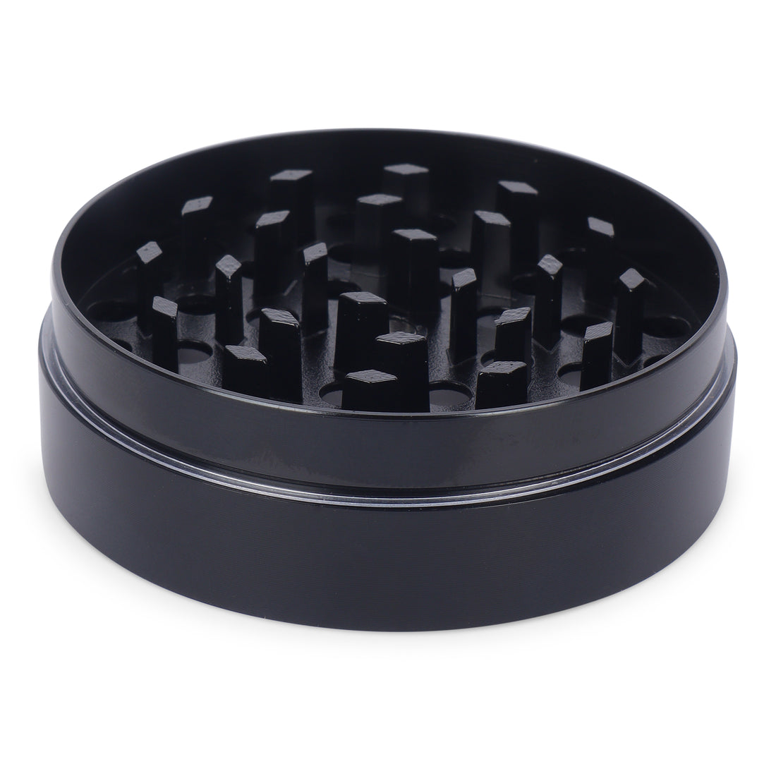 63MM BLACK METAL HERB GRINDER