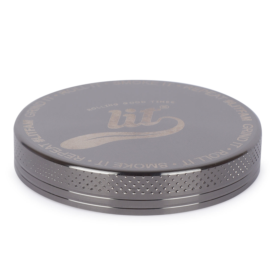 55MM GUN BLACK METAL HERB GRINDER