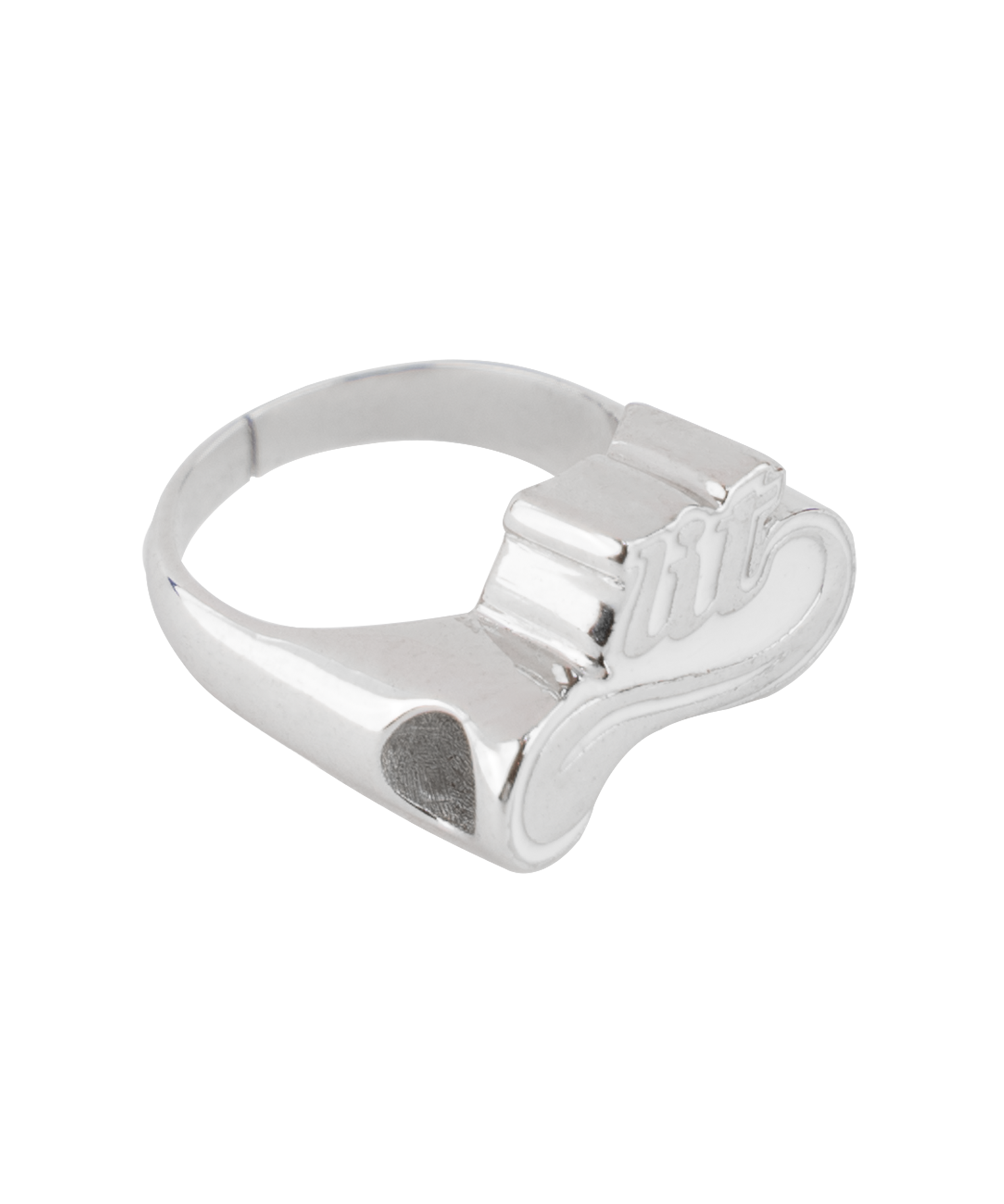 LIT BLAZE WHITE RING