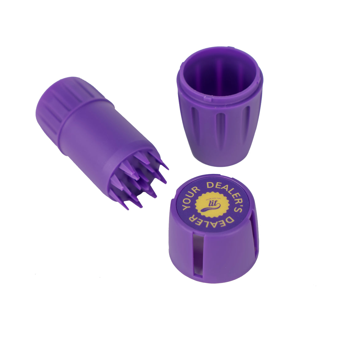 LIT Vault Grinder™ | 3-in-1 Herb Grinder with Storage