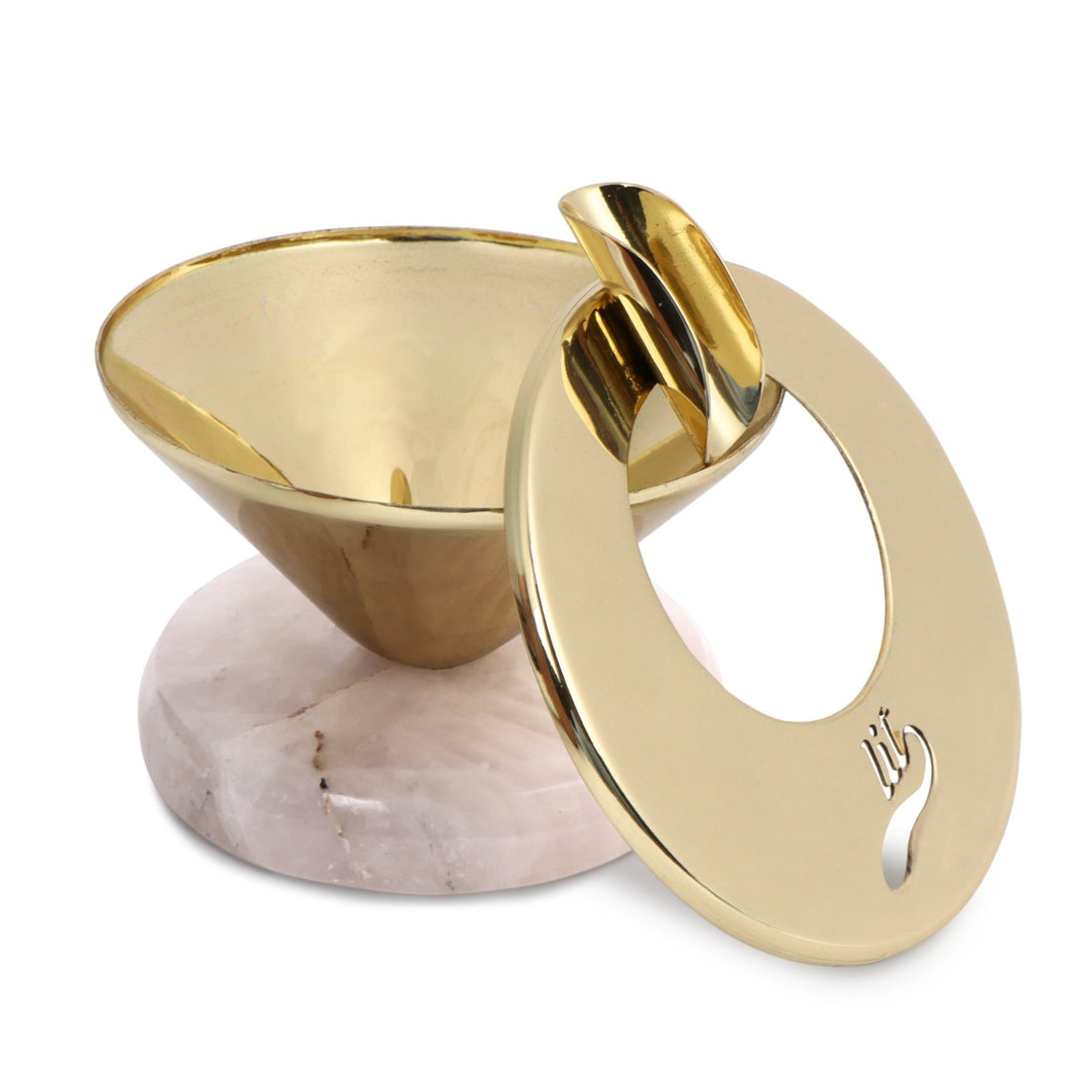 LIT PREMIUM BRASS ASHTRAY