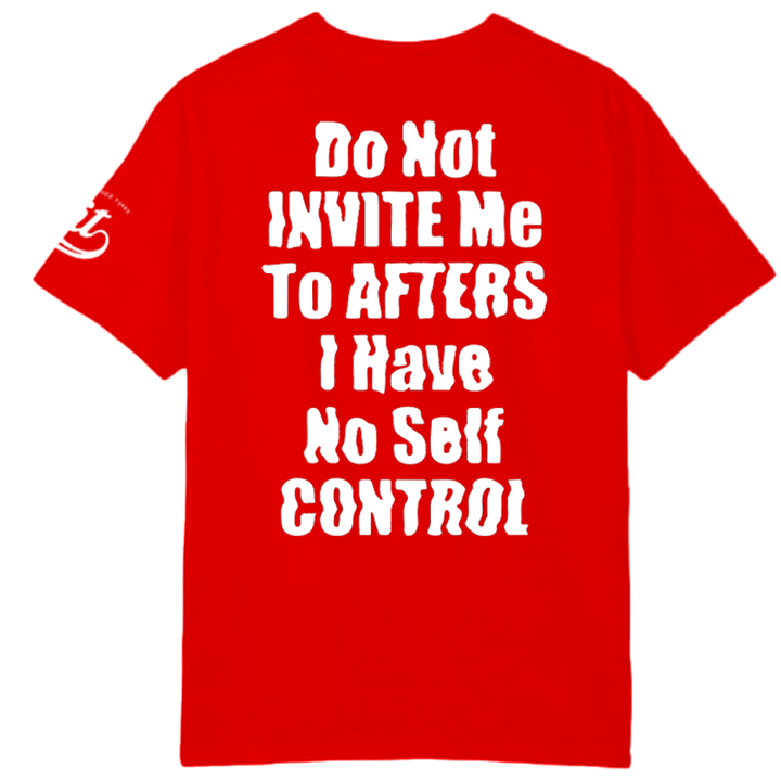 NO SELF CONTROL T-SHIRT