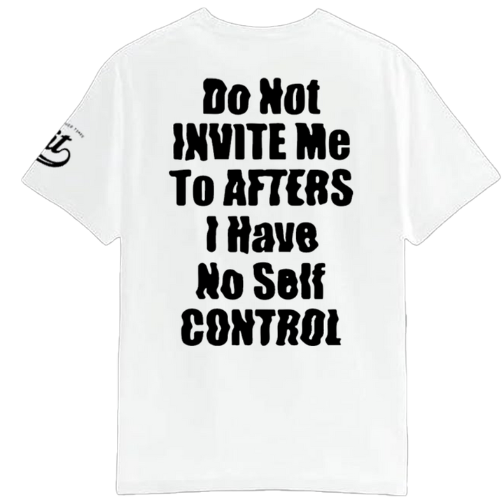 NO SELF CONTROL T-SHIRT